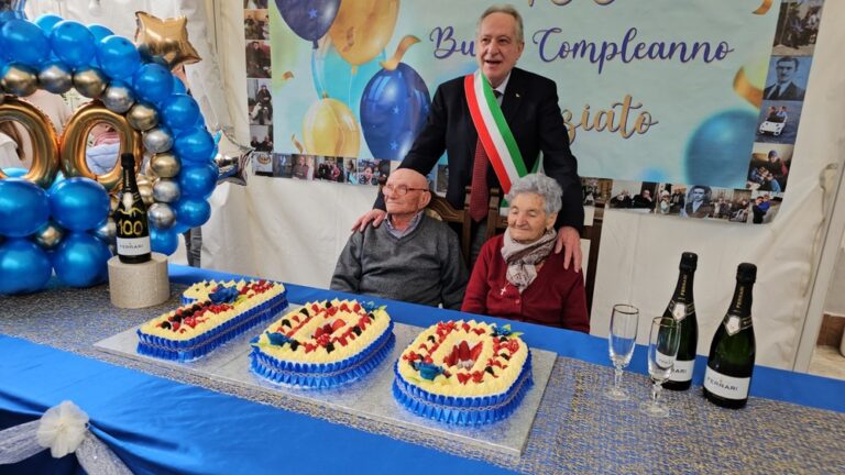 Sant’Angelo di Brolo, grande festa per i 100 anni di nonno Nunziato Ricciardo