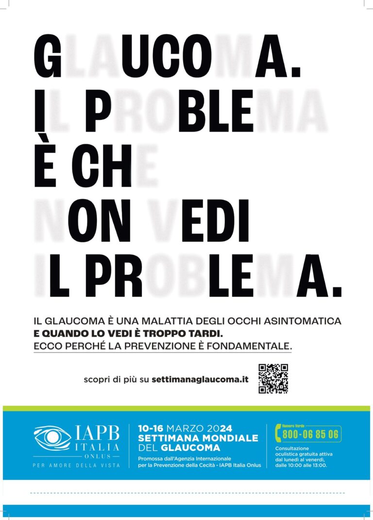 Messina, Settimana Mondiale del Glaucoma 10-16 marzo 2024