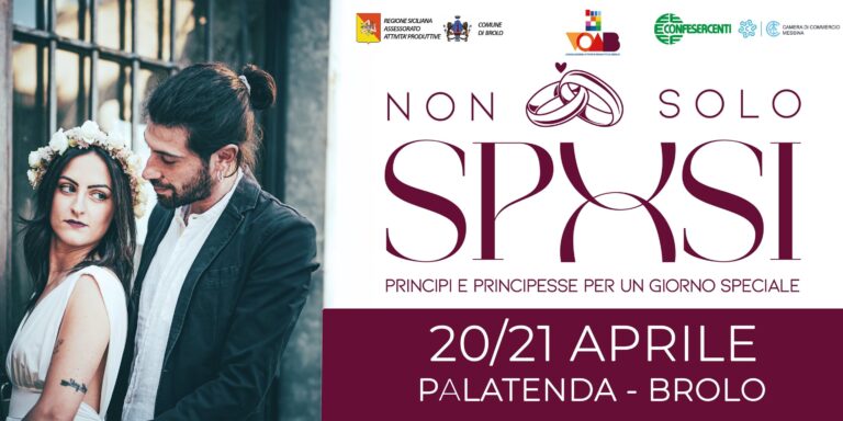 Brolo – “Non Solo Sposi”: l’expo il 20 e il 21 aprile: bonus e ricchi premi