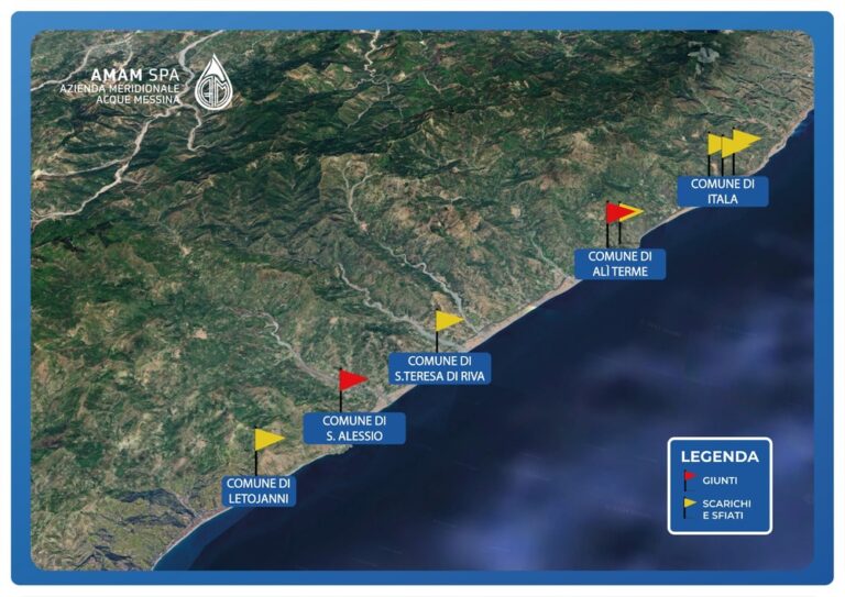 Messina: l’Amam annuncia l’ultima interruzione idrica da venerdì 3 a domenica 5 maggio