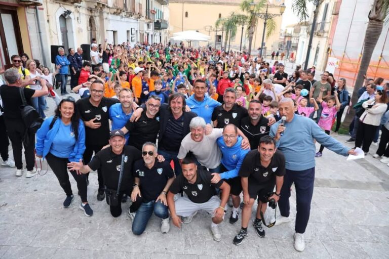 Al Pulcino d’Oro Sicilia un testimonial d’eccezione, Moreno Torricelli dialoga con i bambini