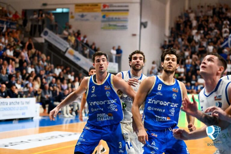 Basket – Orlandina sconfitta anche in Gara 2 da Roseto. Venerdì si gioca alla Infodrive Arena