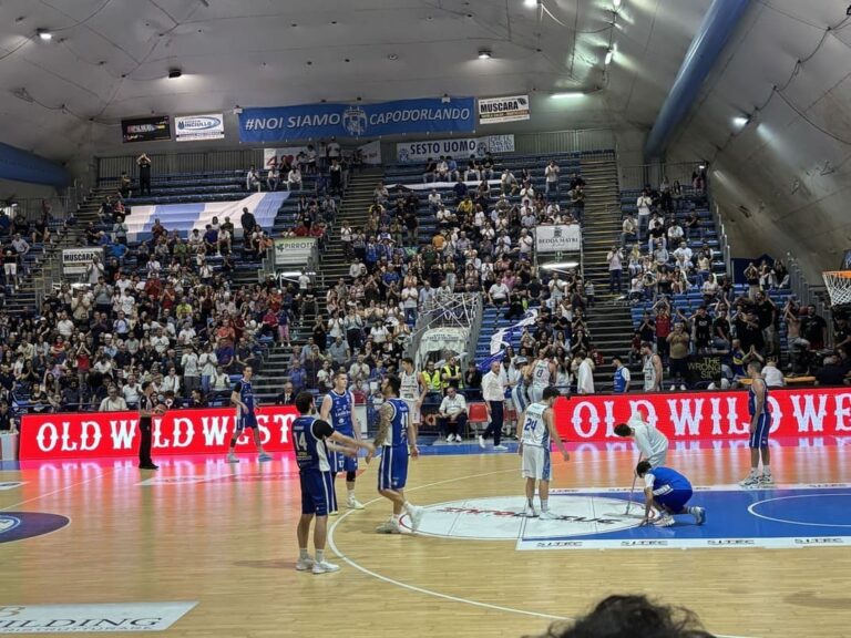 Termina una stagione straordinaria per l’Orlandina. Roseto vince Gara 3 nel finale 74-78