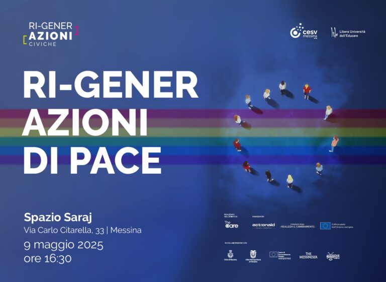 A Messina “Ri-generazioni di Pace” per ricordare la nascita dell’UE