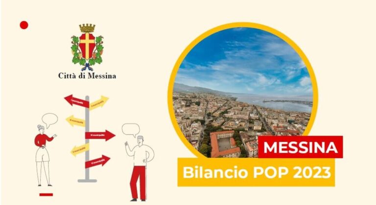 Messina terza città metropolitana in Italia, a munirsi del bilancio POP (Popular Financial Reporting)