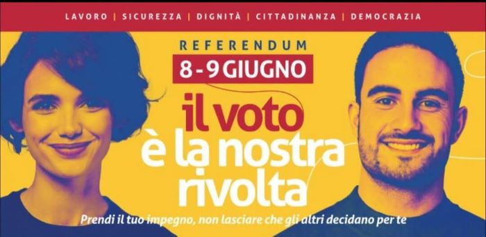 Referendum dell’8-9 giugno 2025, le dichiarazioni del sindacalista Salvatore Chiofalo