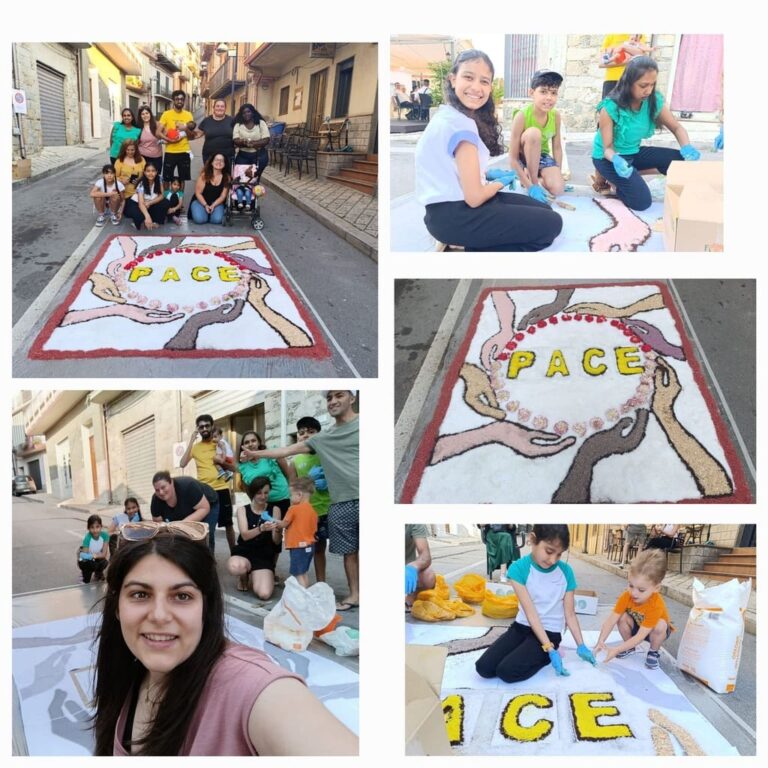 San Salvatore di Fitalia – Tripudio di musica e colori per l’Infiorata del Corpus Domini – VIDEO