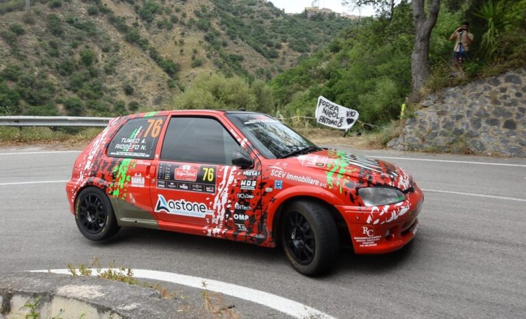 Nicol Ridolfo e Antonino Tumeo conquistano la vittoria al Rally dei Nebrodi nella categoria K10