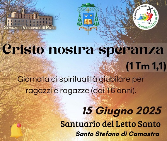 Santo Stefano di Camastra: giornata di spiritualità giubilare organizzata dal Seminario Vescovile di Patti