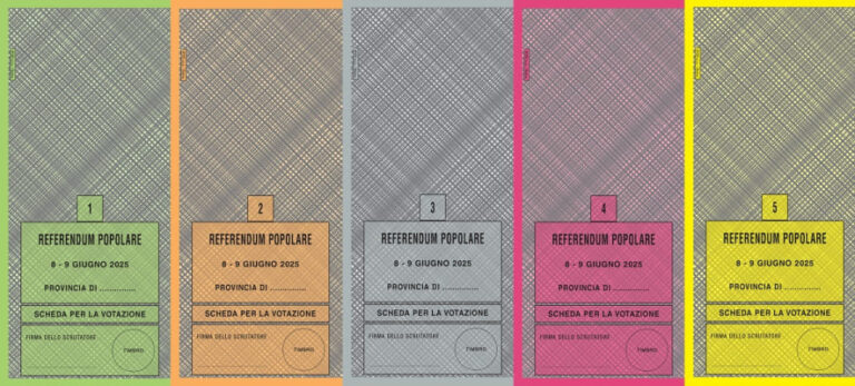 Referendum Giugno 2025: i quesiti, quando e come si vota. Cosa cambia se vince il Sì