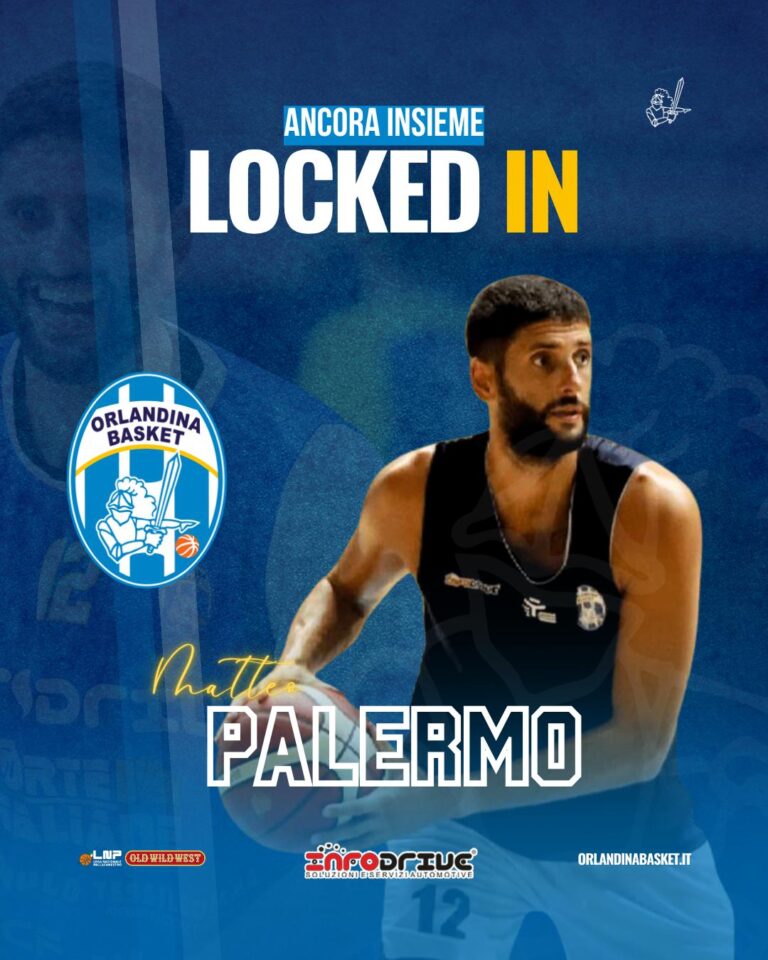 Basket – La Infodrive Capo d’Orlando conferma Matteo Palermo