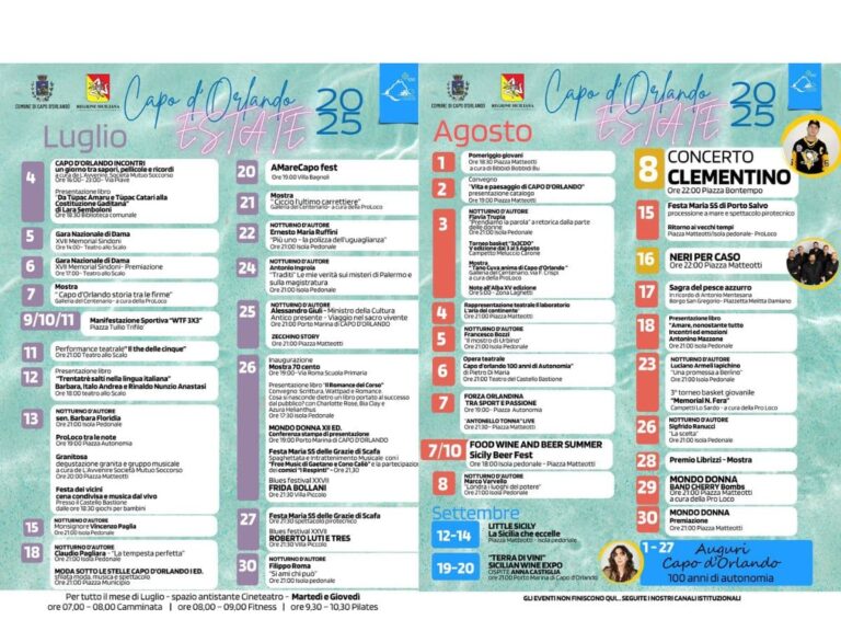 Capo d’Orlando – Presentato il cartellone degli eventi estivi: concerti di Clementino, Neri per Caso e Anna Castiglia