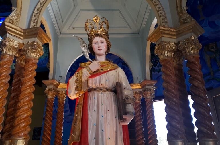 Patti: ieri la processione della patrona Santa Febronia Trofimena