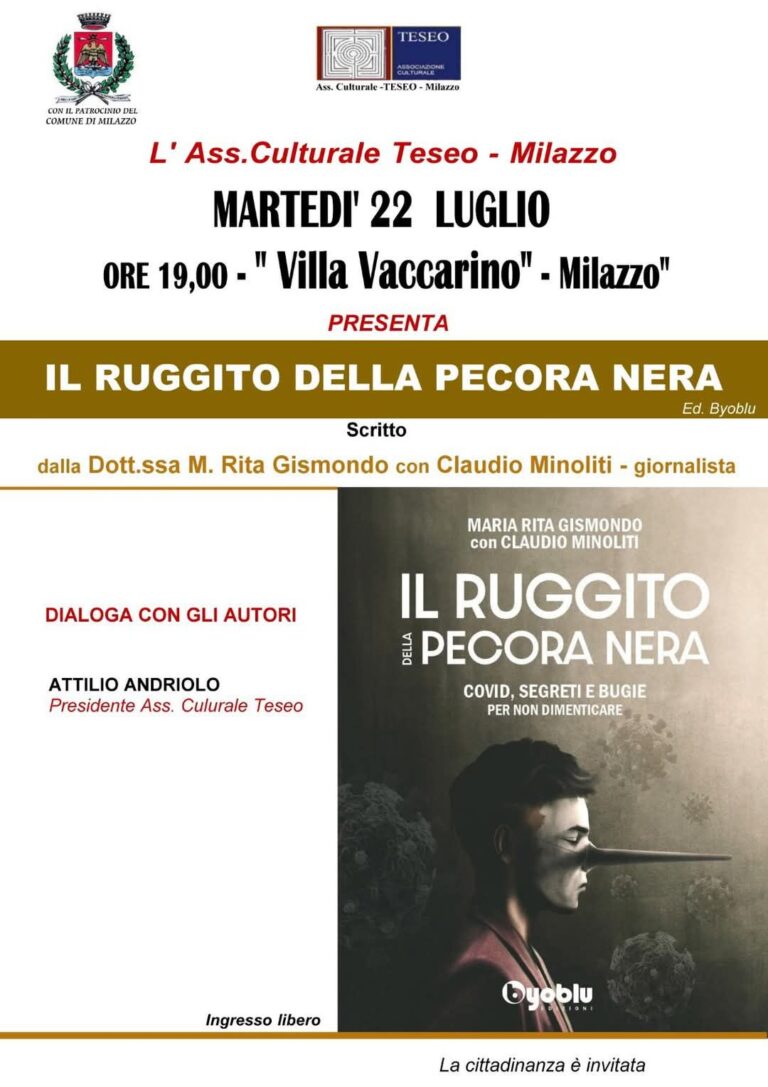 Milazzo: La stagione estiva della Teseo si apre con una doppia presentazione di libri