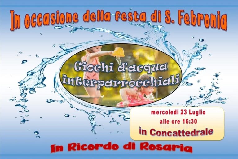 Patti: alla Concattedrale i “Giochi di Santa Febronia”