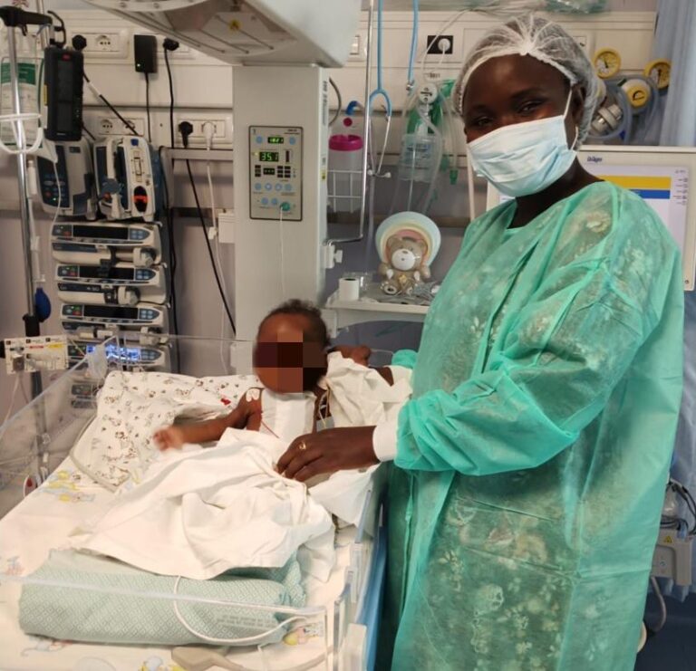Bimba senegalese di sei mesi operata al Civico di Palermo. Schifani: «Grande generosità del nostro sistema sanitario»