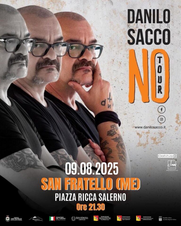 San Fratello – Questa sera il concerto di Danilo Sacco, storica voce dei Nomadi