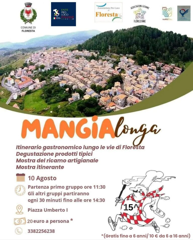Floresta – Domani l’attesa manifestazione “La Mangialonga”