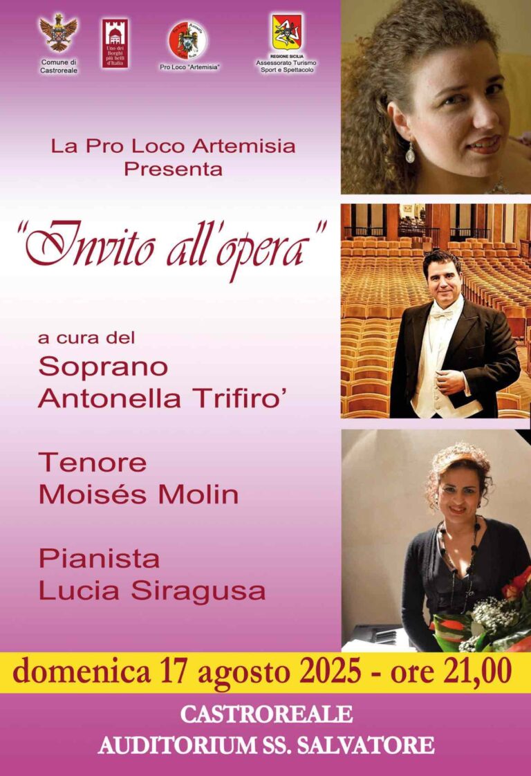 Castroreale: La Pro Loco Artemisia chiude la stagione estiva degli eventi in musica