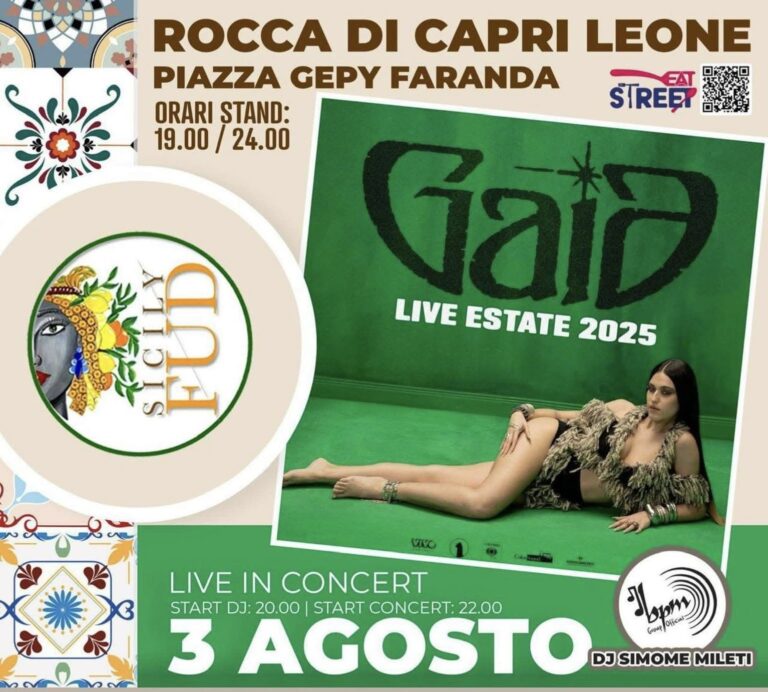 Piazza gremita anche per Mauro Repetto. Questa sera a Rocca di Capri Leone arriva Gaia