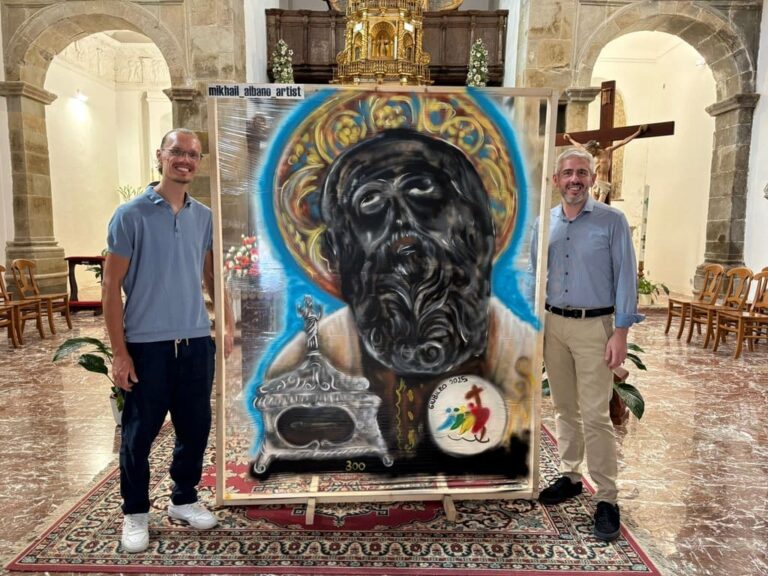 San Salvatore Fitalia, esibizione dal vivo dell’artista Mikhail Albano ed omaggio a San Calogero