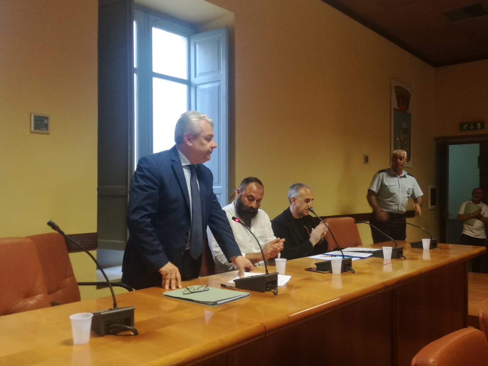 Renato Mangano, Alessio Micale e Sandro Gazia