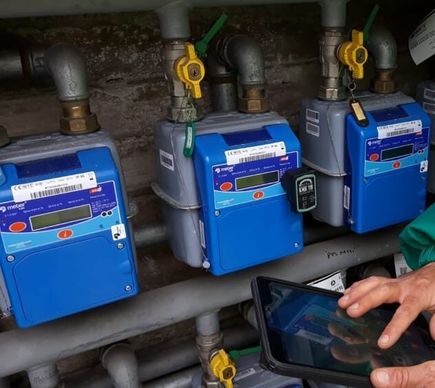letture contatori gas