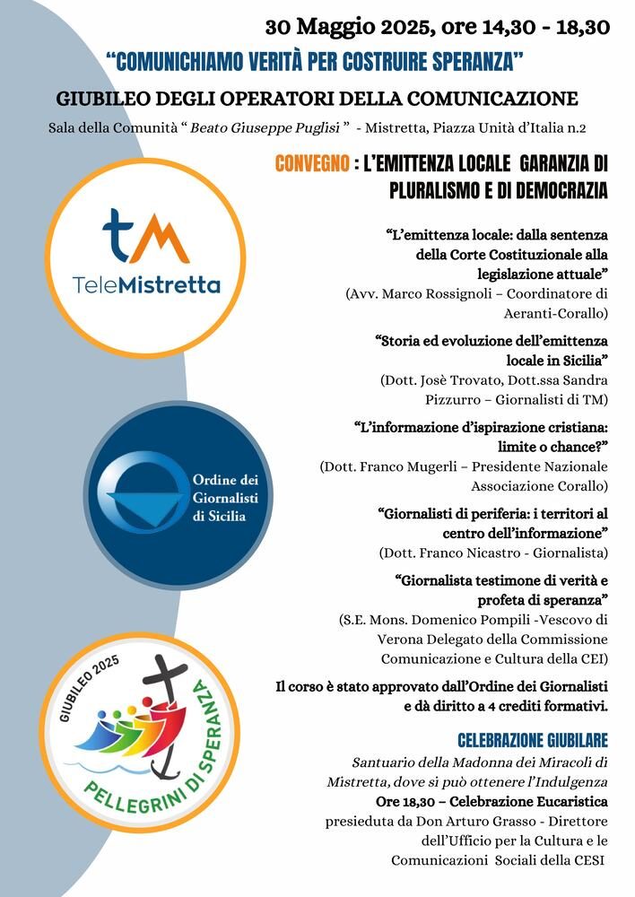 Locandina 30 Maggio TM