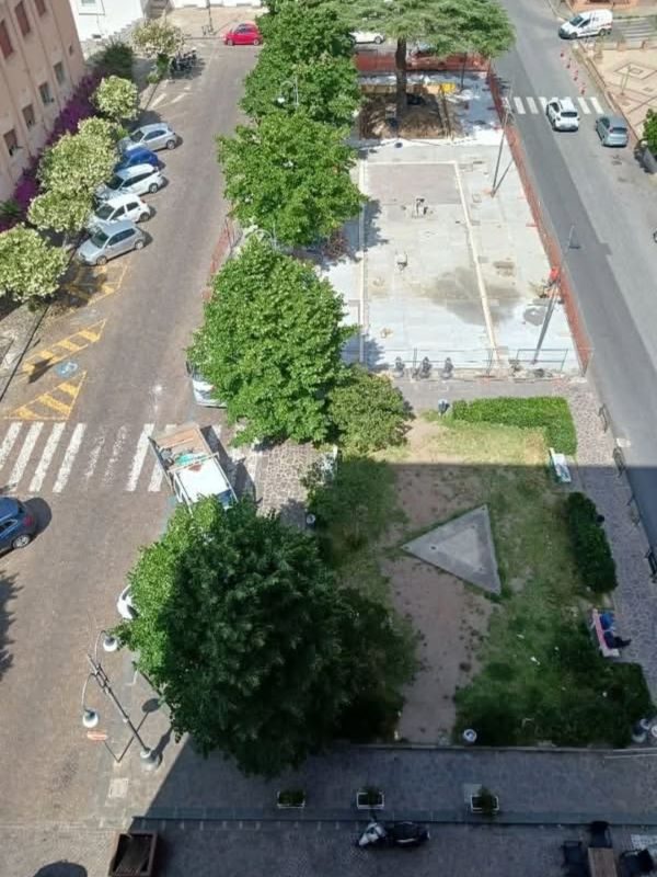 Piazza Mario Sciacca con i lavori in corso (2)