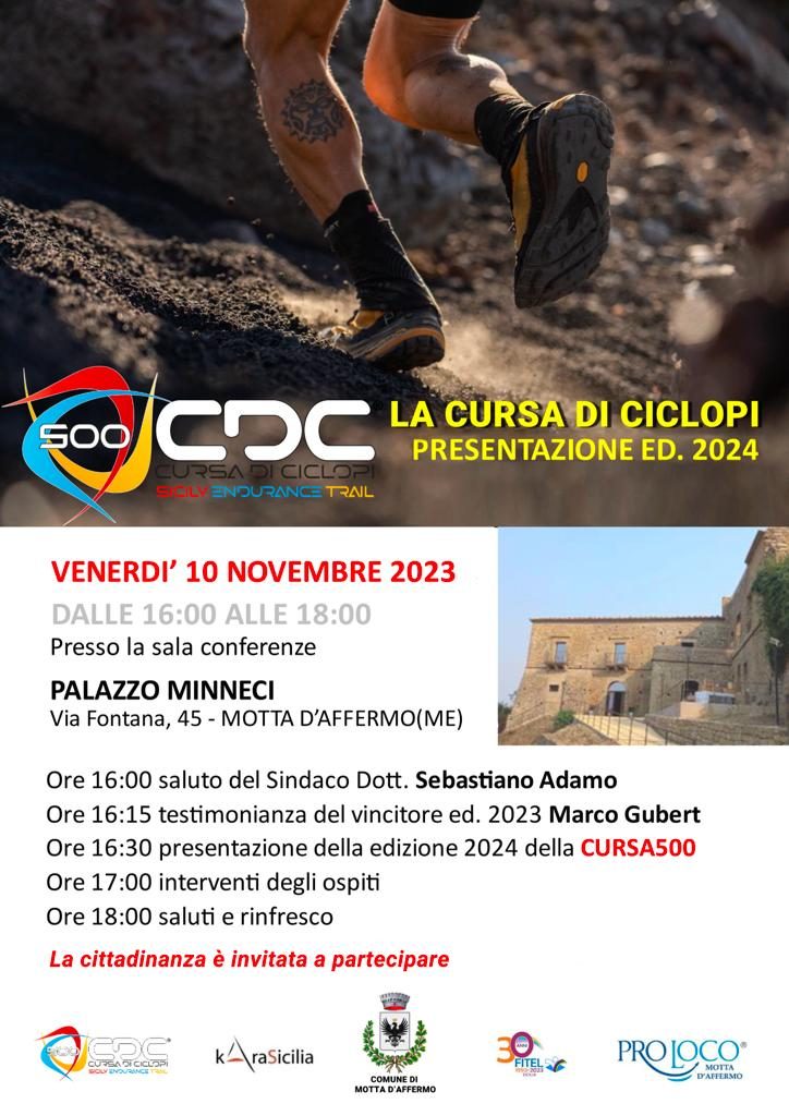 Presentazione cursa dei ciclopi