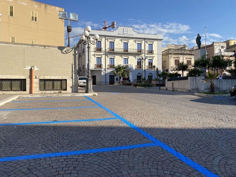 Sant'Agata Militello - Parcheggi blu