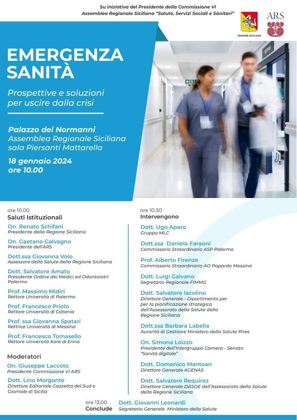 convegno sanità palermo