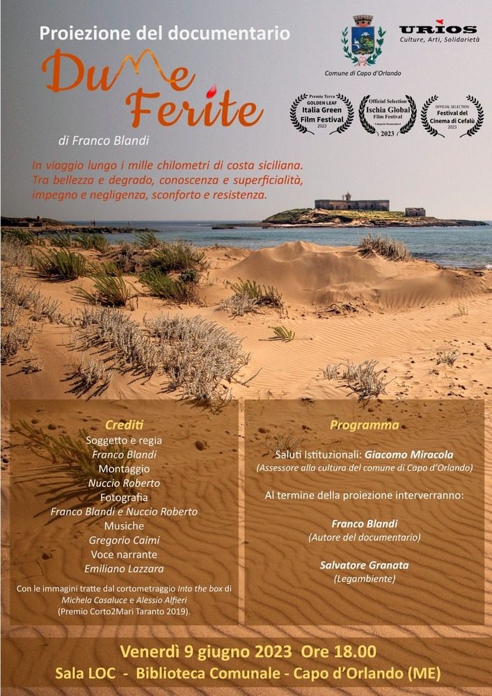 dune ferite locandina