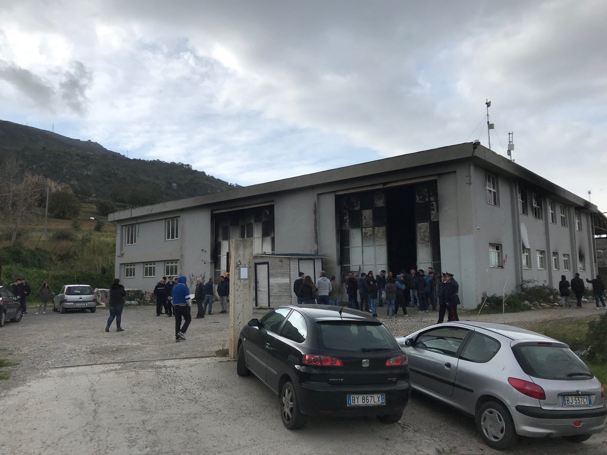 incendio carri