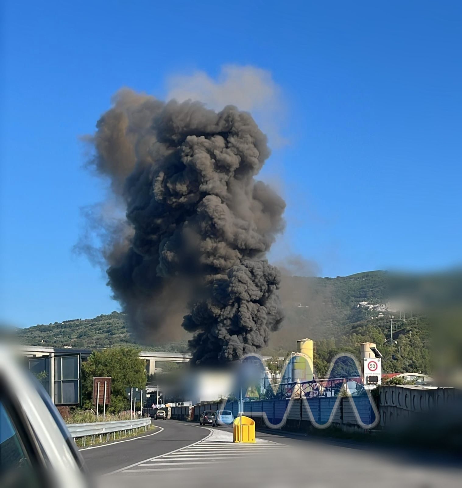 incendio stabilimento rocca