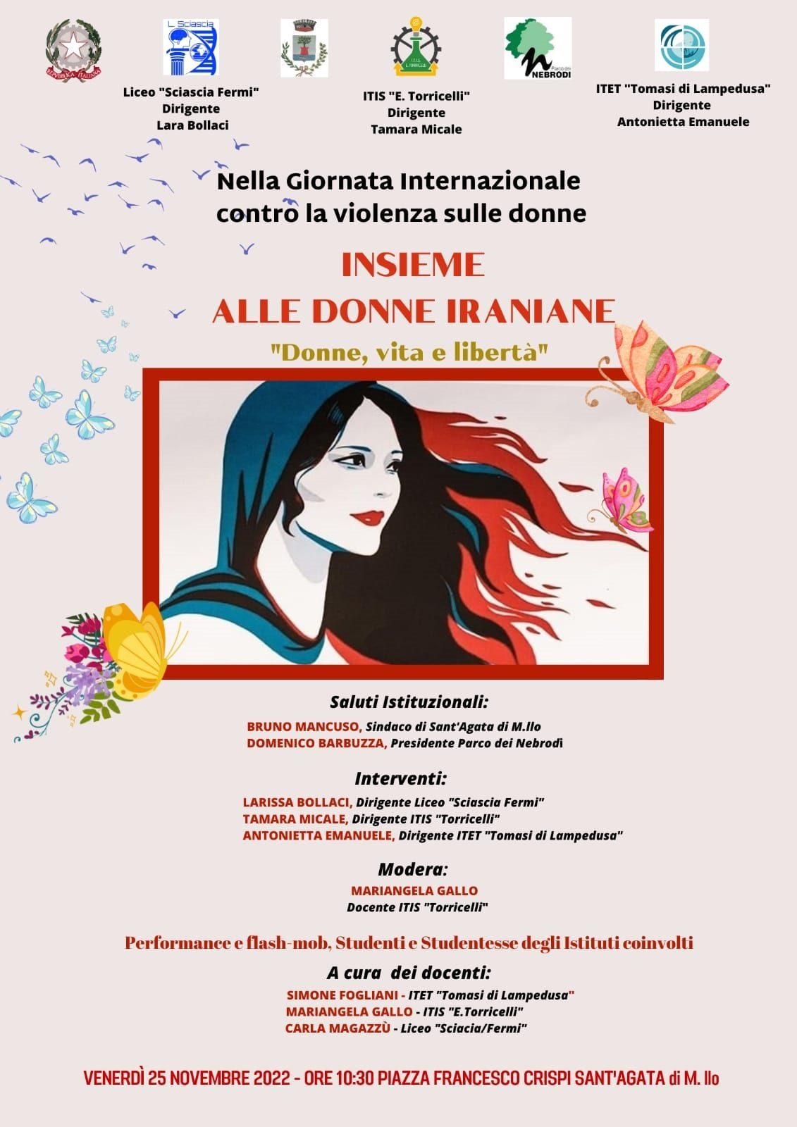 locandina Giornata contro violenza sciascia+itet