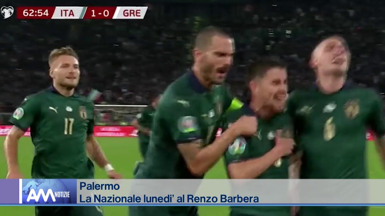 La Nazionale Italiana di Calcio torna a Palermo