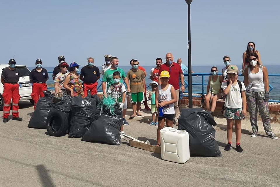pulizia spiaggia santo stefano