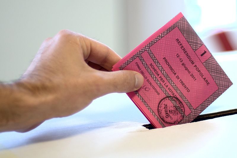 scheda elettorale voto elezioni