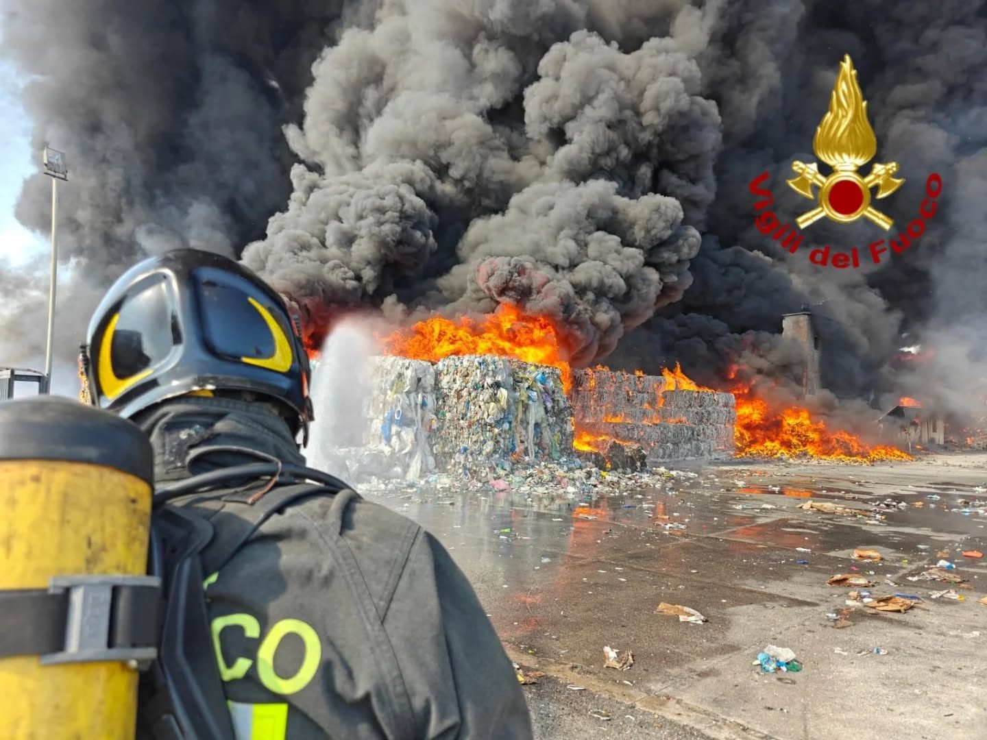 vigili fuoco catania